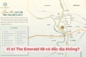 Vị trí The Emerald 68 có đắc địa không?