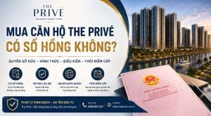Mua Căn Hộ The Privé Có Sổ Hồng Không?