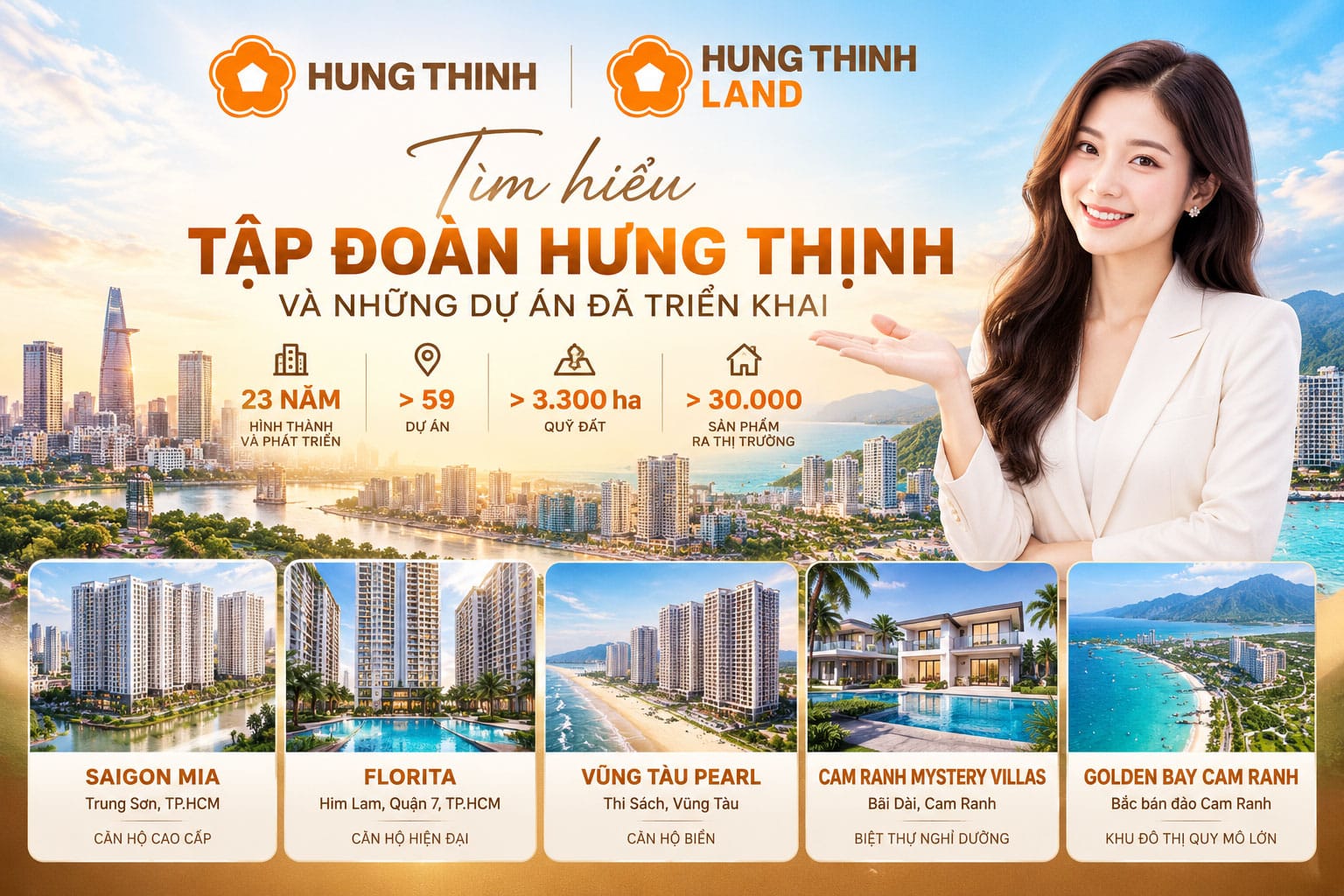 Tìm hiểu Tập đoàn Hưng Thịnh và những dự án đã triển khai