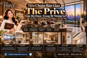 Tiêu Chuẩn Bàn Giao The Privé – Căn Hộ Được Trang Bị Những Gì?