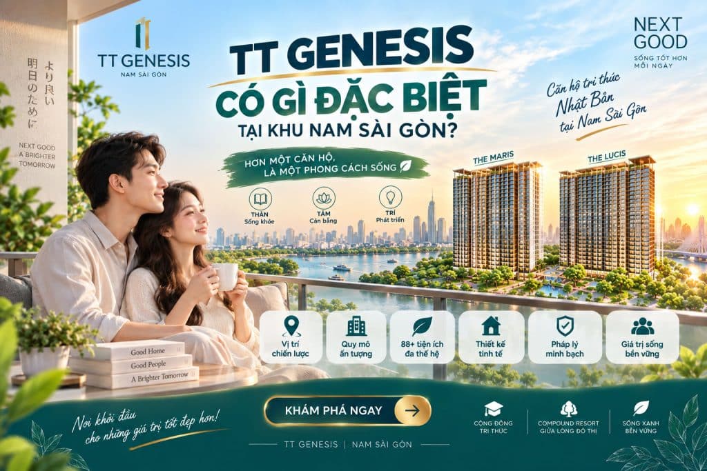 TT Genesis Có Gì Đặc Biệt Tại Khu Nam Sài Gòn?