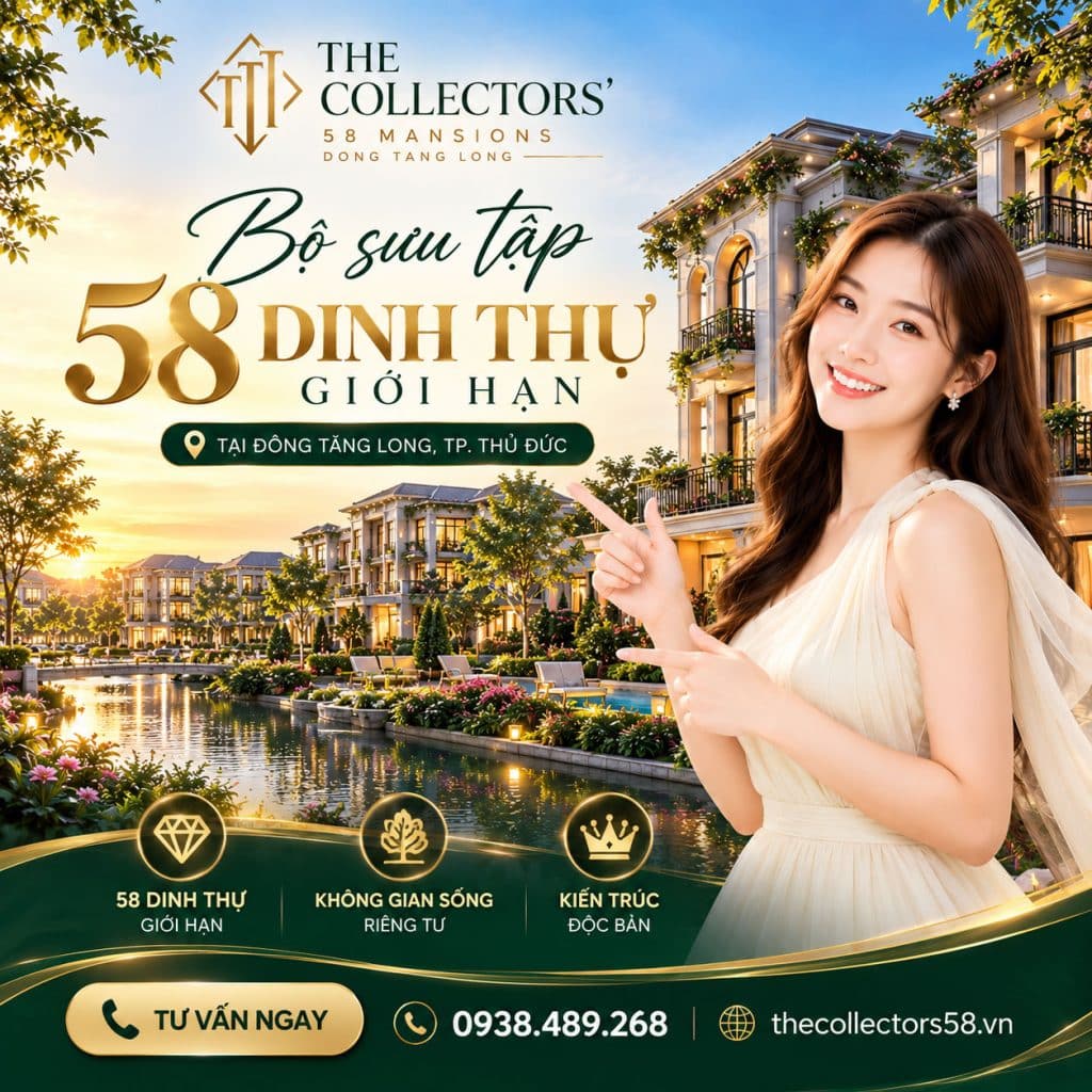 Dự án Dinh thự cao cấp với 58 căn độc bản tại quận 9 Tp. Hồ Chí Minh